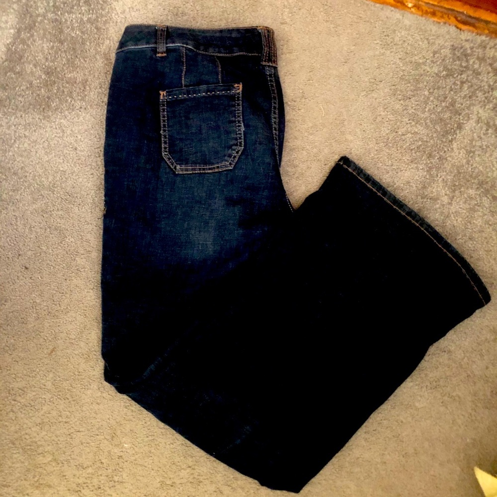 Lane Bryant 14 stitched jeans